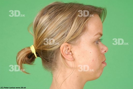 Whole Body Head Woman Average Studio photo references