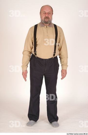 Whole Body Man Hand pose Underwear Formal Overweight Studio photo references