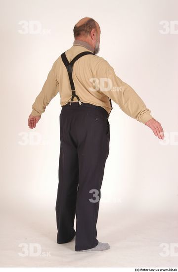 Whole Body Man Hand pose Underwear Formal Overweight Studio photo references