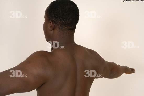 Hand Whole Body Back Man Hand pose Nude Underwear Average Studio photo references