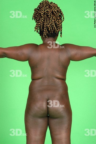 Whole Body Woman Animation references Black Nude Chubby Studio photo references