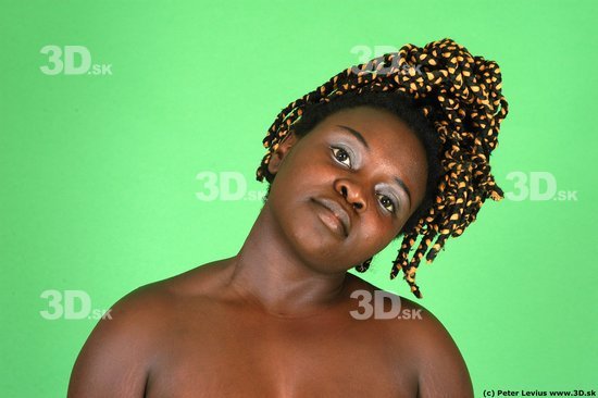 Whole Body Woman Animation references Black Nude Chubby Studio photo references