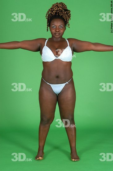 Whole Body Woman Animation references Black Nude Chubby Studio photo references