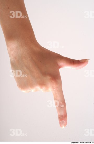 Hand Woman Hand pose White Nude Muscular