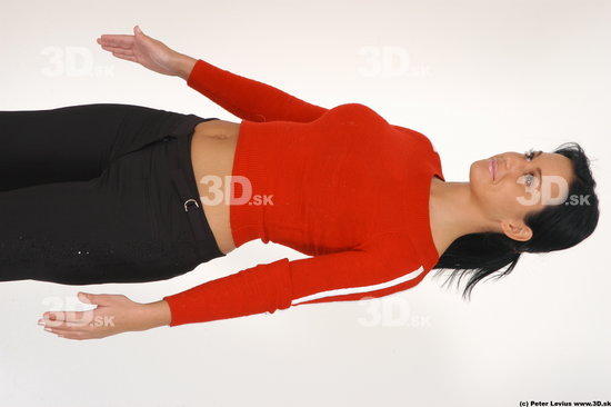 Upper Body Whole Body Emotions Woman Hand pose Casual Underwear Chubby Studio photo references