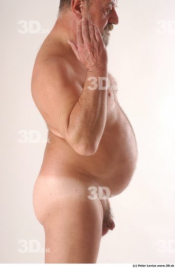 Man White Chubby Male Studio Poses