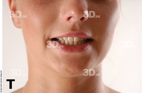 Mouth Whole Body Phonemes Woman Slim Studio photo references