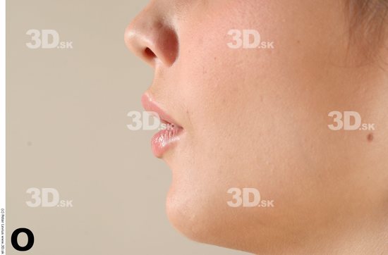 Mouth Phonemes Woman White Chubby