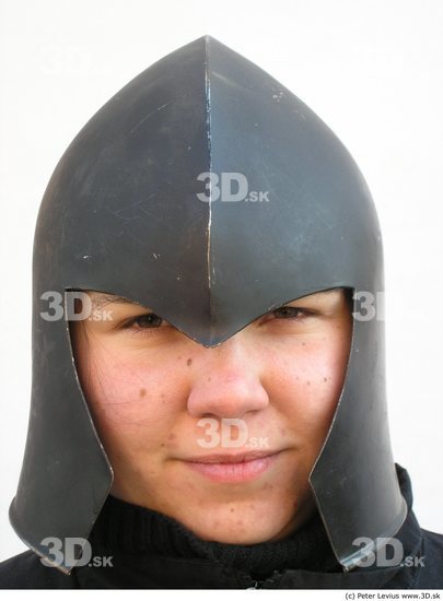 Upper Body Weapons-Shield Woman White Helmet Average Costume photo references