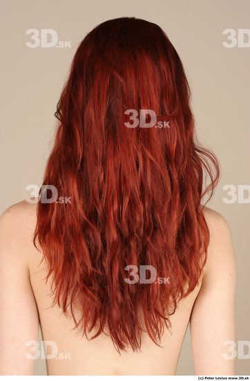 Hair Woman White Slim