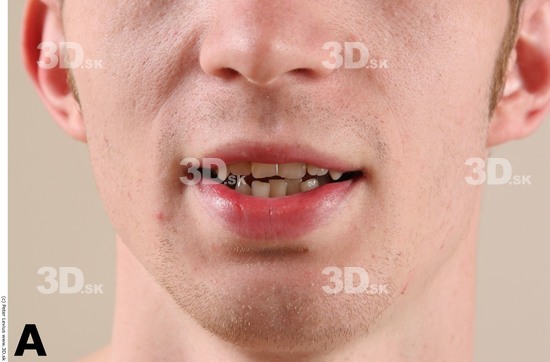 Mouth Phonemes Man White Slim