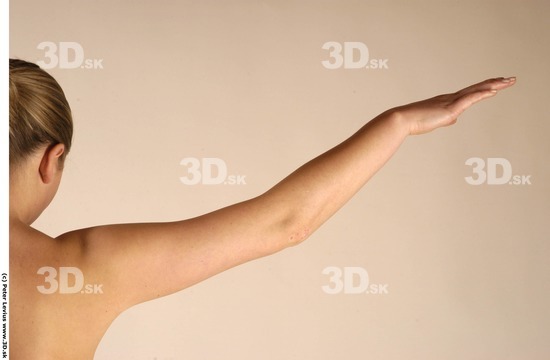 Arm Woman Animation references Nude Average Studio photo references