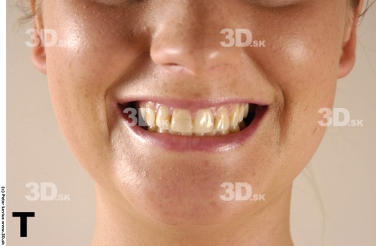 Teeth Woman Nude Average Studio photo references