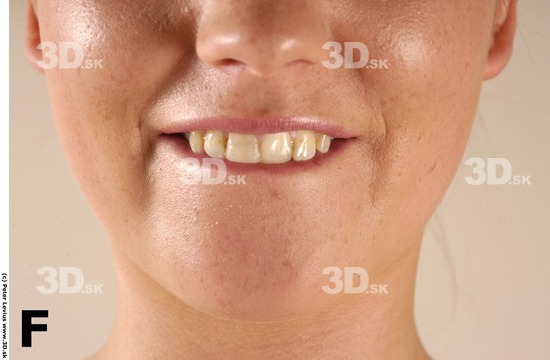 Teeth Woman Nude Average Studio photo references