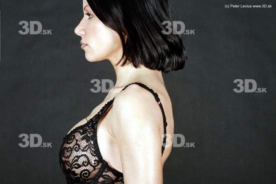 Upper Body Woman Animation references Underwear Average Studio photo references