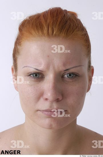 Face Emotions Woman White Average