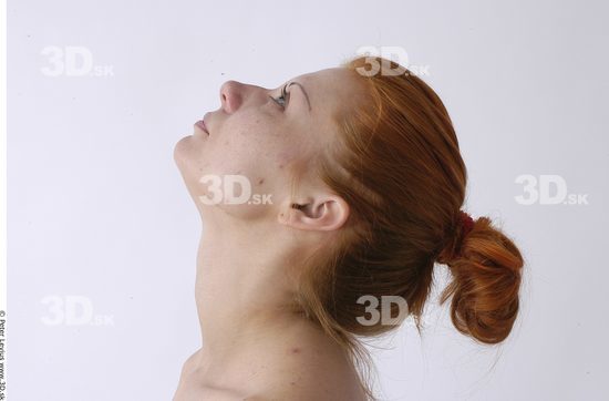 Neck Woman Animation references White Nude Average