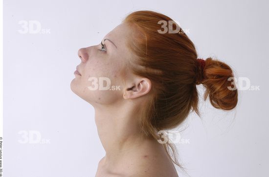 Neck Woman Animation references White Nude Average