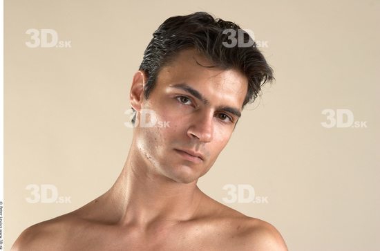 Whole Body Phonemes Man Other White Nude Athletic Male Studio Poses