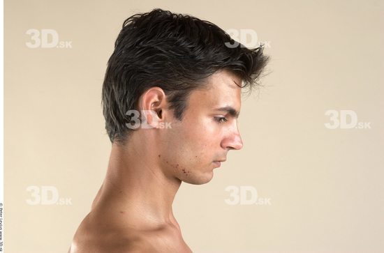 Whole Body Phonemes Man Other White Nude Athletic Male Studio Poses