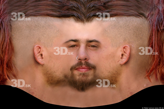 Man White Head textures