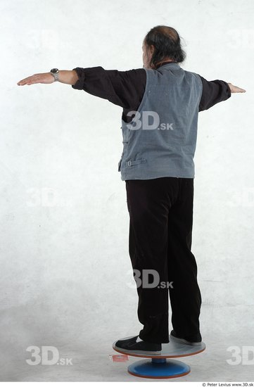 Whole Body Man Asian Overweight Male Studio Poses