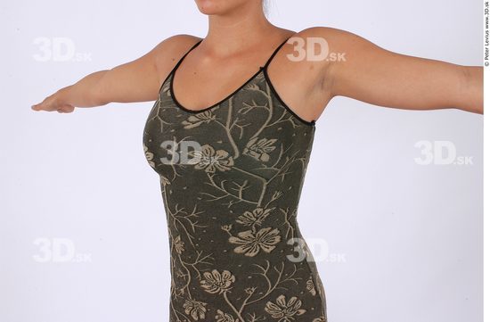 Upper Body Whole Body Woman Casual Slim Athletic Studio photo references