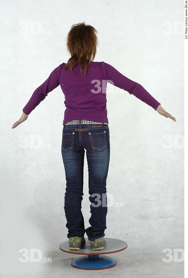 Whole Body Woman Asian Casual Average Studio photo references