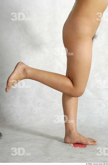 Leg Whole Body Phonemes Woman Animation references Asian Nude Average Studio photo references