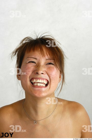 Face Whole Body Phonemes Emotions Woman Asian Nude Average Studio photo references