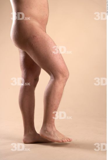 Foot Whole Body Phonemes Man Nude Shoes Muscular Studio photo references