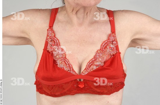 and more Chest Whole Body Woman Underwear Slim Studio photo references