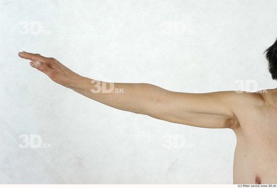 and more Arm Whole Body Woman Asian Nude Slim Average Studio photo references