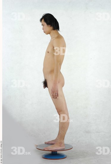 Whole Body Man Asian Slim Male Studio Poses