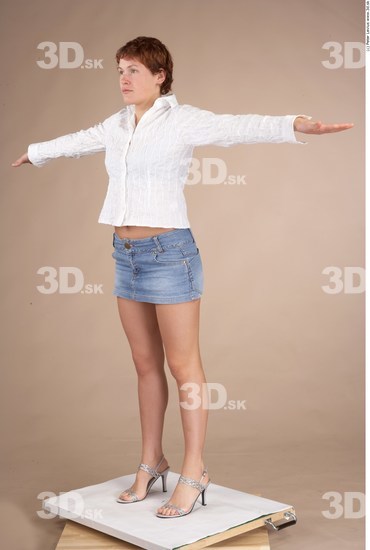 Whole Body Woman T poses Casual Shoes Average Studio photo references