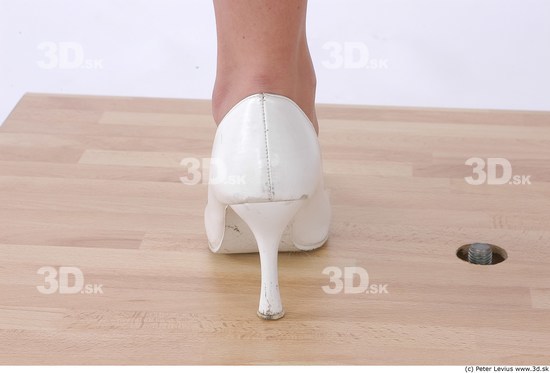 Foot Whole Body Woman Shoes Slim Studio photo references