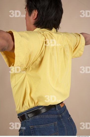 Whole Body Man Overweight Male Studio Poses