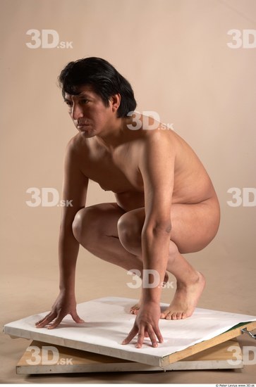 Whole Body Phonemes Man Other Another Nude Overweight Male Studio Poses