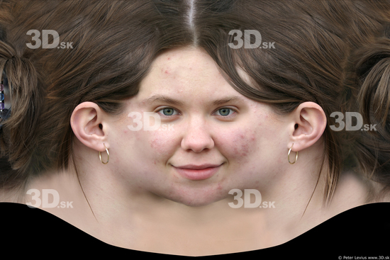 Woman Head textures