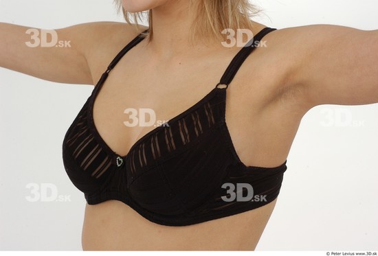 Chest Whole Body Woman Underwear Slim Studio photo references