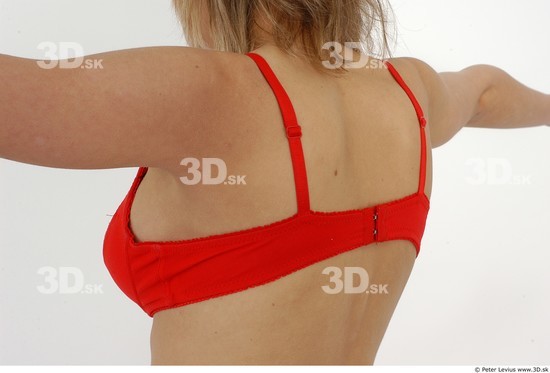 Whole Body Back Woman Underwear Slim Studio photo references