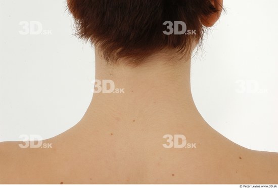 Neck Whole Body Woman Nude Average Studio photo references