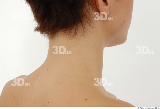 Neck Whole Body Woman Nude Average Studio photo references