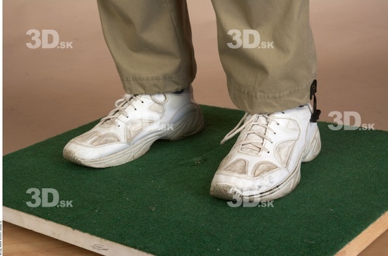 Foot Whole Body Man Shoes Athletic Studio photo references