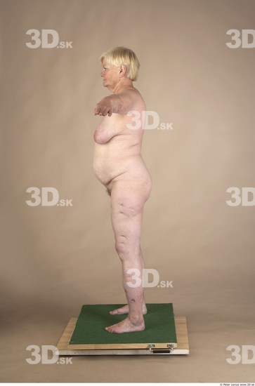 Whole Body Woman T poses Nude Chubby Studio photo references