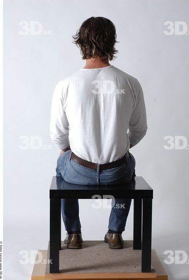 Whole Body Man Artistic poses White Casual Muscular