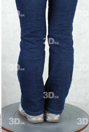 Calf Whole Body Woman Asian Casual Slim Chubby Studio photo references