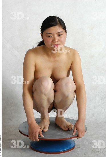 Whole Body Phonemes Woman Asian Nude Chubby Studio photo references