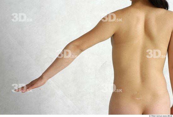 Arm Whole Body Phonemes Woman Animation references Asian Nude Chubby Studio photo references