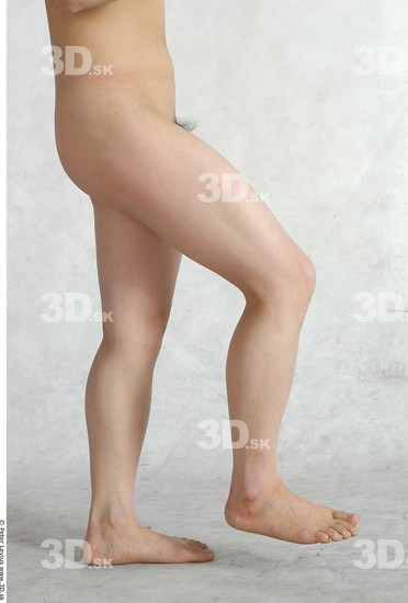 Leg Whole Body Phonemes Woman Animation references Asian Nude Chubby Studio photo references